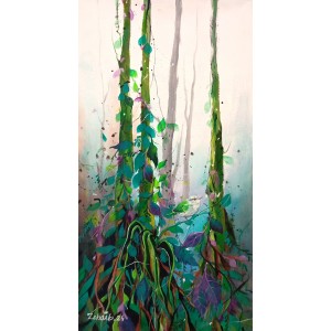 Zohaib Rind, 12 x 24 Inch, Acrylic on Canvas, Calligraphy Painting, AC-ZR-359 Zohaib Rind, 12 x 24 Inch, Acrylic on Canvas, Calligraphy Painting, AC-ZR-359